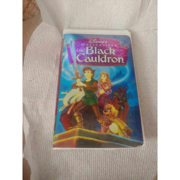 The Black Cauldron Disney VHS Collectible Chromium FX Clamshell - Picture 1 of 3